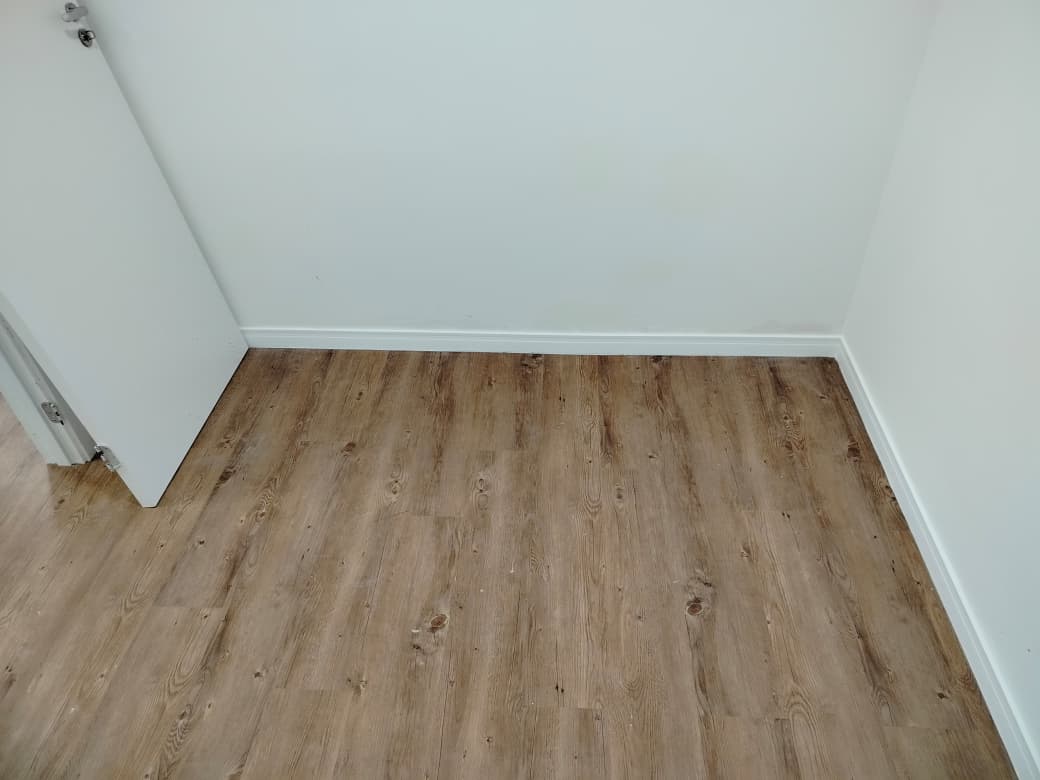 Piso Vinílico instalado pela TRS Decor
